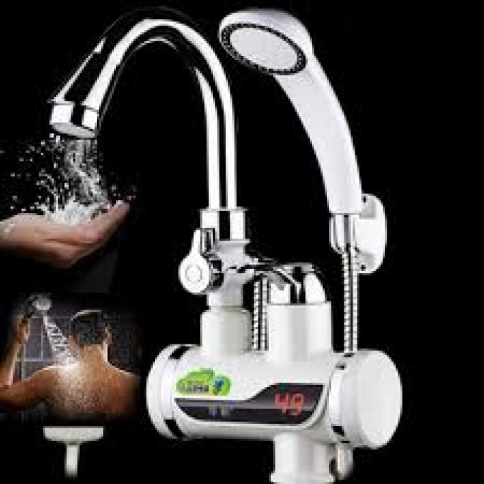 Instant water heater tap and hand shower-1