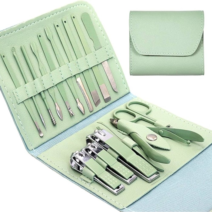 16 Pcs Stainless Steel Manicure & Pedicure Set-1